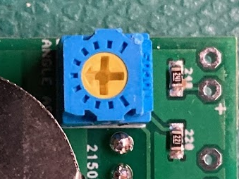 Mk2 angle adjustment screw wheel